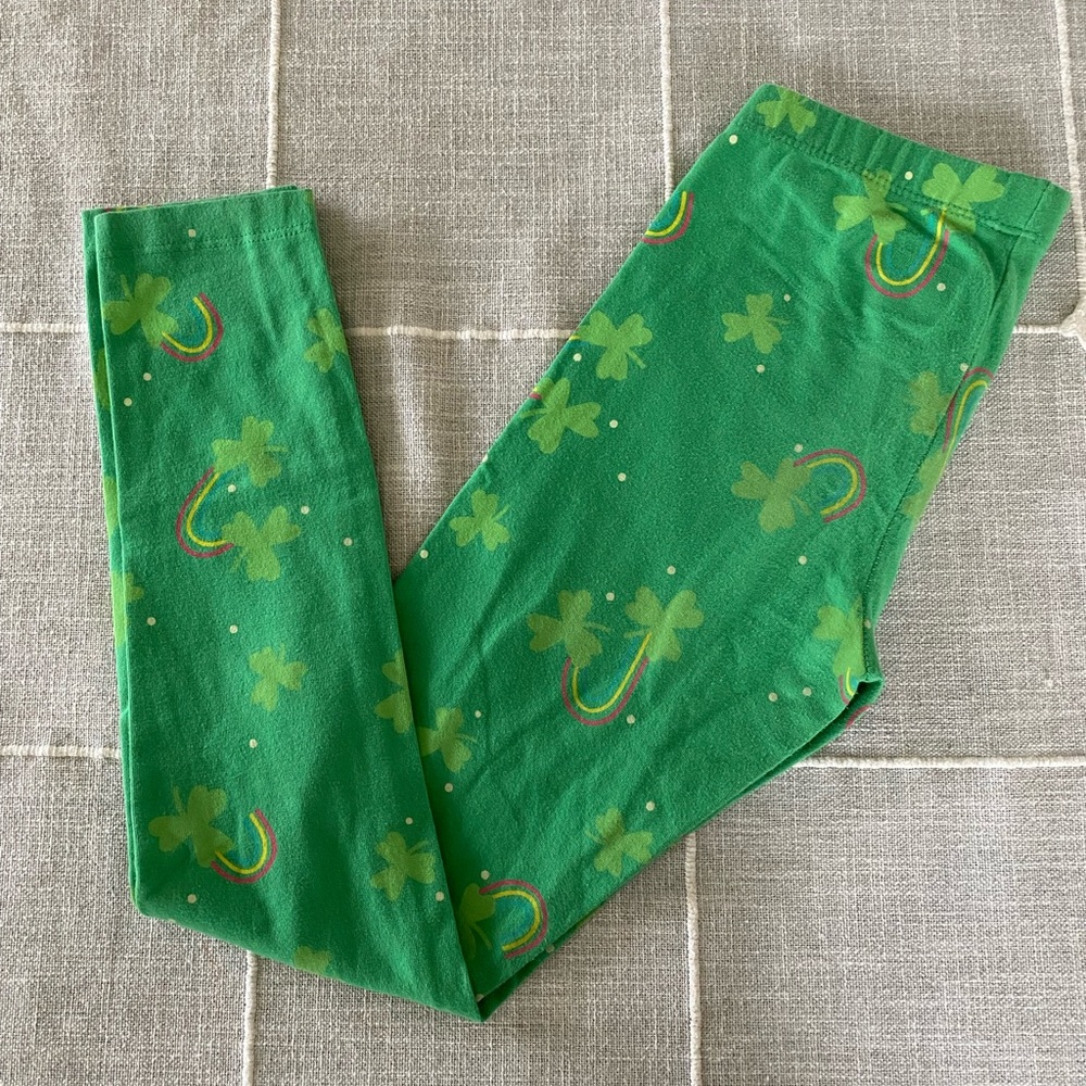 St. Patrick’s Day ☘️ Cat & Jack leggings size 7-8